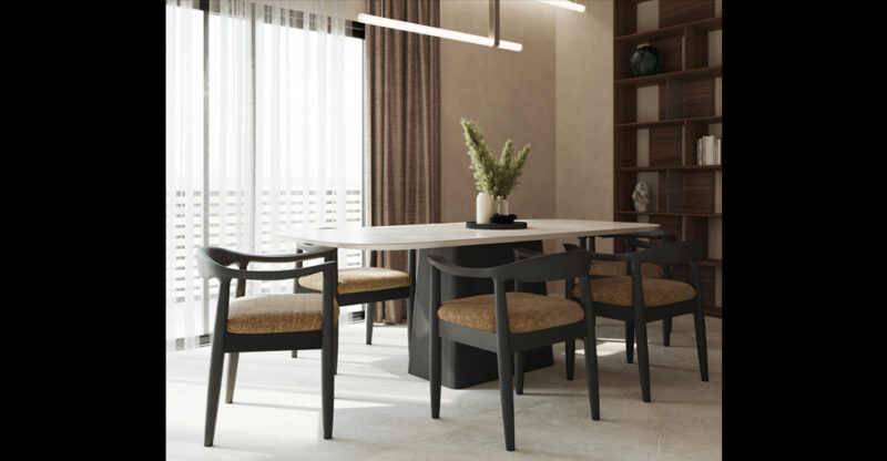 Gaia Dining Table And Gaia Chair