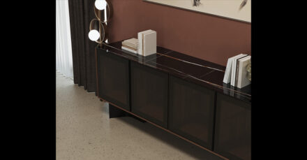 Mondrian Sideboard Walnut And Fume 3